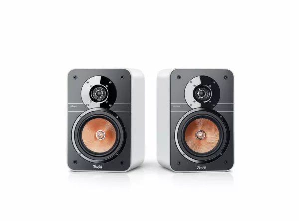 Teufel ULTIMA 20 Lautsprecher (AnschlussklemmenSchraubklemmen – vergoldet, 50 W, Hoher Klanggenuss für Musik, Filmton und Games in kleineren Räumen)