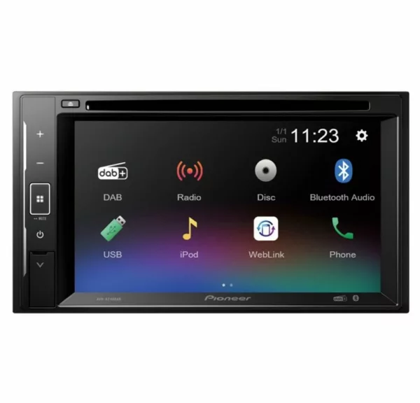 Pioneer AVH-A240DAB - Moniceiver - schwarz Autoradio – Bild 2