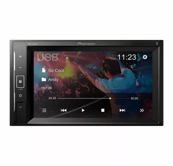 Pioneer DMH-A240BT - Moniceiver - schwarz Autoradio – Bild 3
