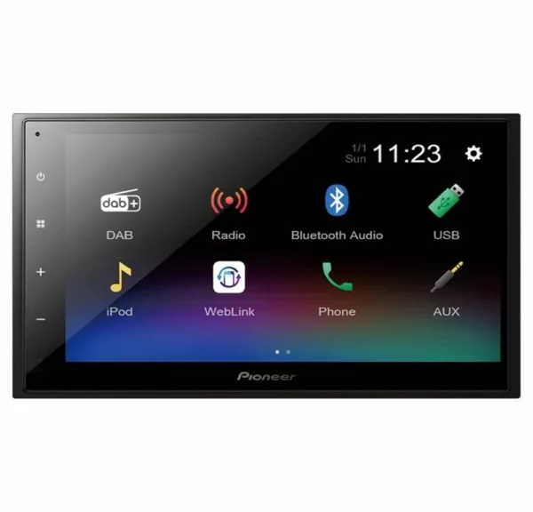 Pioneer DMH-A340DAB - Moniceiver - schwarz Autoradio – Bild 2