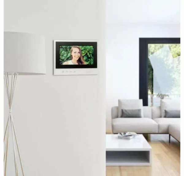 Thomson Video-Türsprechanlage Videosprechanlage 2 Draht – 7″ – SMART B (mit Bildspeicher)