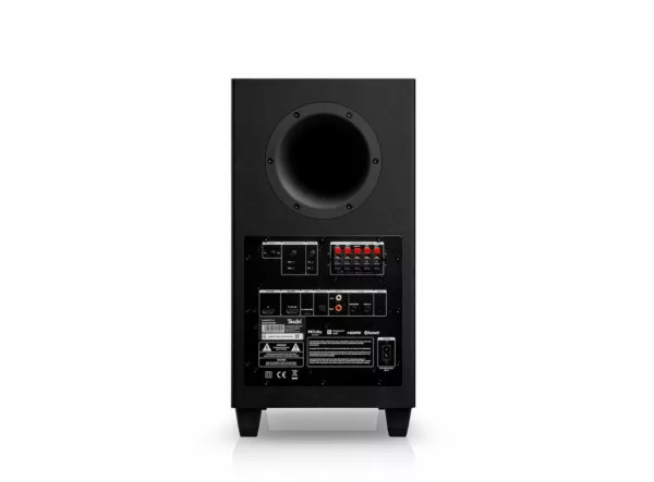 Teufel CONCEPT 8 Subwoofer Subwoofer (Bluetooth HDMI, 120 W, Downfire-Töner, Integrierter AV-Receiver mit Bluetooth 5.0) – Bild 4