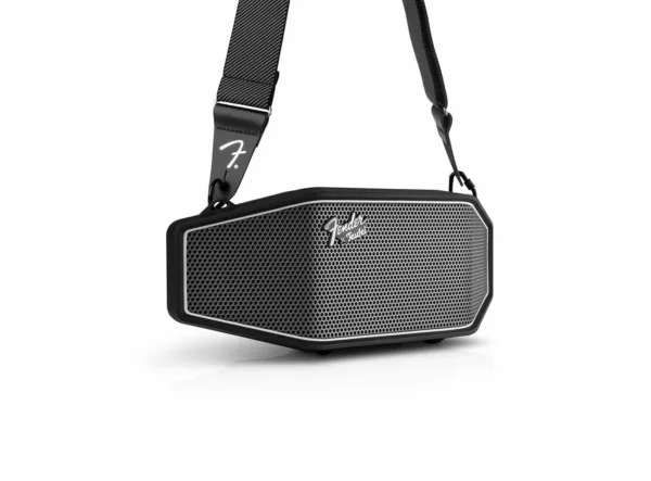 Teufel Fender x Teufel ROCKSTER CROSS Wireless Lautsprecher (Bluetooth, 51 W, Strahlwassergeschützt nach IPX5, Freisprecheinrichtung)