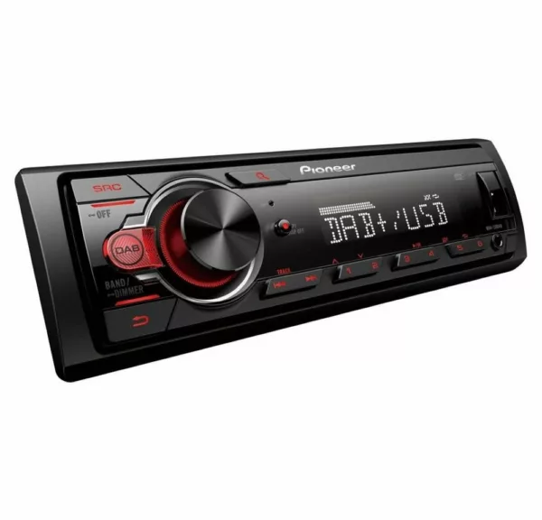 Pioneer Pioneer MVH-130DAB 1-DIN-Autoradio für Musikgenuss. SAT-Receiver (DAB+, RDS) – Bild 3