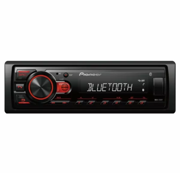 Pioneer Pioneer MVH-230BT Autoradio mit Bluetooth. Autoradio (FM-Radio mit RDS-Funktion, AM/FM Radio) – Bild 2