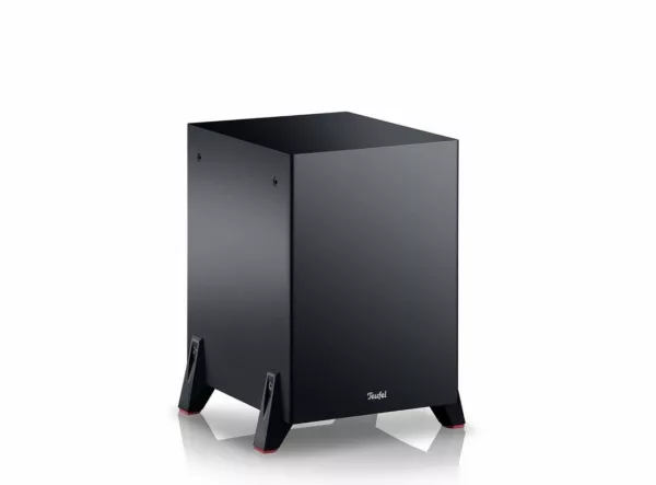 Als Frontfire- oder Downfire-Subwoofer einsetzbar)
