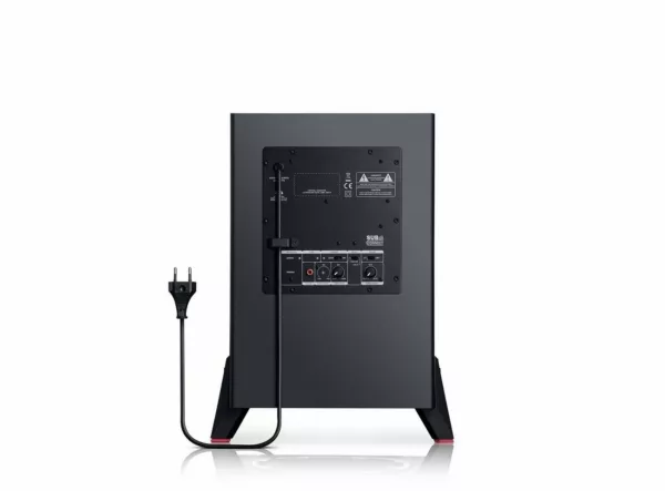 Teufel T 8 Subwoofer Subwoofer (Cinch-Eingang, 100 W, Als Frontfire- oder Downfire-Subwoofer einsetzbar) – Bild 3