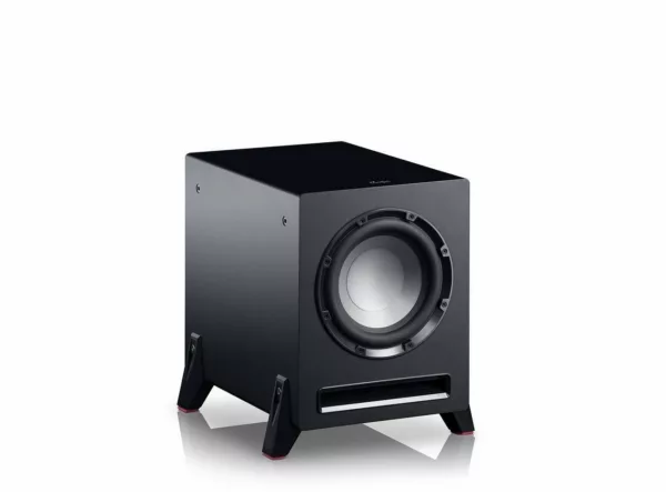 Teufel T 8 Subwoofer Subwoofer (Cinch-Eingang, 100 W, Als Frontfire- oder Downfire-Subwoofer einsetzbar) – Bild 4
