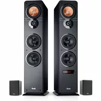 Teufel ULTIMA 40 AKTIV Surround „4.0-Set“ Lautsprechersystem (Bluetooth, HDMI, 260 W, Integrierter Dynamore® Virtual Center)