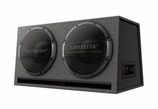 Pioneer TS-WX1220AH Bassreflex-Doppelsubwoofer (3.000 W) 2 x 30 cm Aktivwoofer Auto-Subwoofer (max.: W 30 cm) – Bild 2