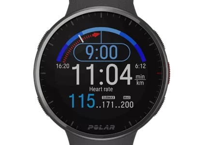 Polar Pacer Pro, Ambitionierte GPS-Sportuhr, Carbon Gray