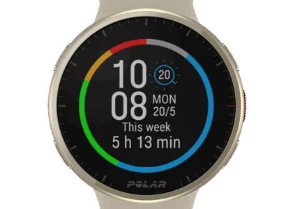 Polar Pacer Pro, Ambitionierte GPS-Sportuhr, Gold Dust