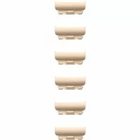 Apple Watch Zusatz-Edelstahlglieder für Watch 46mm Gold (One Size)