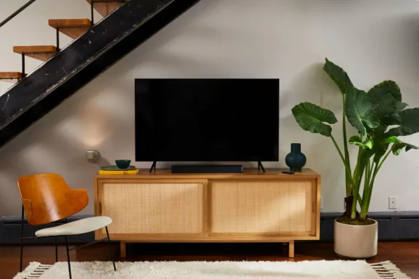 Bose TV Speaker kompakte Soundbar mit Bluetooth-Verbindung Soundbar (Bluetooth, kompatible mit Bass Modul 500, Dialogmodus) – Bild 5