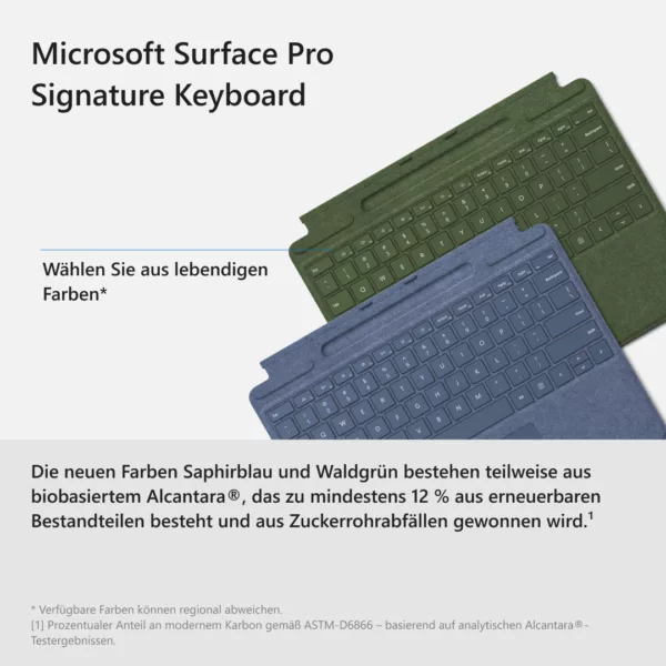 Microsoft Tastatur »Surface Pro Signature«, (Funktionstasten-Multimedia-Tasten-Touchpad-Windows-Sperrtaste) – Bild 2