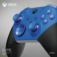 Microsoft Xbox Elite Series 2 – Core Schwarz – Blau Bluetooth/USB Gamepad Analog / Digital PC – Xbox One – Xbox One S – Xbox One X – Xbox Series S – Xbox Series X (RFZ-00018)