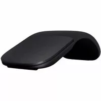 Microsoft Surface Arc Maus Bluetooth® BlueTrack Schwarz 2 Tasten 1200 dpi