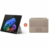 Microsoft Surface Pro (11. Edition) 13″ 2in1 Platin Snapdragon® X Plus 16GB/256GB SSD Win11 + Sand Keyboard SL