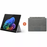 Microsoft Surface Pro (11. Edition) 13" OLED 2in1 Platin Snapdragon® X Elite 16GB RAM 1TB SSD Win11 ZIA-00004 inkl. Platin Keyboard SL