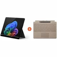 Microsoft Surface Pro (11. Edition) 13″ OLED 2in1 Graphit Snapdragon® X Elite 16GB RAM 1TB SSD Win11 ZIB-00021 inkl. Sand Keyboard Pen