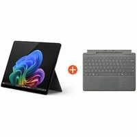 Microsoft Surface Pro (11. Edition) 13″ OLED 2in1 Graphit Snapdragon® X Elite 16GB RAM 1TB SSD Win11 ZIB-00021 inkl. Platin Keyboard SL