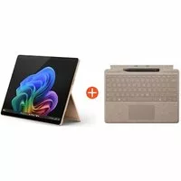 Microsoft Surface Pro (11. Edition) 13″ OLED 2in1 Sand Snapdragon® X Elite 16GB RAM 1TB SSD Win11 ZIB-00043 inkl. Sand Keyboard Pen