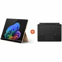Microsoft Surface Pro (11. Edition) 13″ OLED 2in1 Sand Snapdragon® X Elite 16GB RAM 1TB SSD Win11 ZIB-00043 inkl. Black Keyboard SL