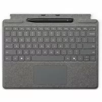 Microsoft Surface Pro Keyboard mit Slim Pen platin