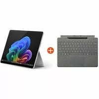 Microsoft Surface Pro (11. Edition) Copilot+ PC 13″ 2in1 Platin Snapdragon® X Plus 16GB/512GB SSD Win11 EP2-08345 ohne Netzteil inkl. Surface Pro Keyboard mit Slim Pen platin
