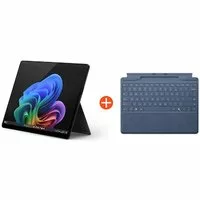 Microsoft Surface Pro (11. Edition) Copilot+ PC 13″ OLED 2in1 Graphit Snapdragon® X Elite 16GB/1TB SSD Win11 EP2-08384 ohne Netzteil inkl. MS Surface Pro Keyboard mit Stiftaufbewahrung saphir