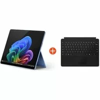 Microsoft Surface Pro (11. Edition) Copilot+ PC 13" OLED 2in1 Saphir Snapdragon® X Elite 16GB/1TB SSD Win11 EP2-08390 ohne Netzteil inkl. MS Surface Pro Keyboard mit Copilot-Taste schwarz
