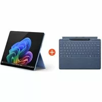 Microsoft Surface Pro (11. Edition) Copilot+ PC 13″ OLED 2in1 Saphir Snapdragon® X Elite 16GB/1TB SSD Win11 EP2-08390 ohne Netzteil inkl. MS Surface Pro Keyboard mit Slim Pen saphir