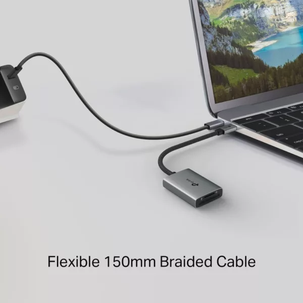 TP-Link USB-Adapter »UA430C USB3.0 Type-C zu SD & microSD 3.0«, USB-C zu MicroSD-Card, 15 cm – Bild 3