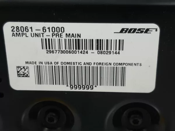Audio Verstärker BOSE Koleos I SUV 2.5 16V 4×4 (2TR-700) 2008 (2806161000)