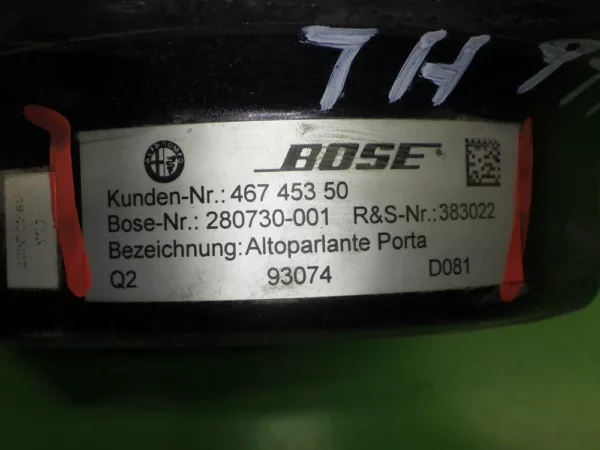 Lautsprecher hinten links Bose 280730001