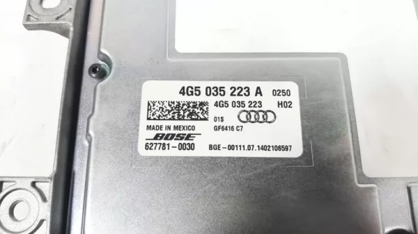 Audio Verstärker BOSE A7 Sportback (4GA/4GF) Liftback 3.0 TDI V6 24V biturbo Quattro (CVUA(Euro 6)) 2015 (4G5035223A)