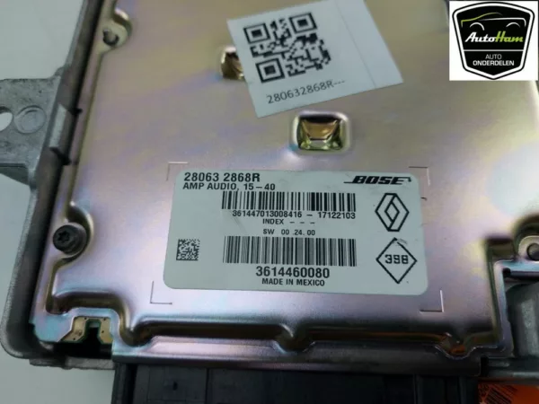 Audio Verstärker BOSE Talisman Estate (RFD) Combi 1.6 dCi 130 (R9M-409) 2018 (280632868R)