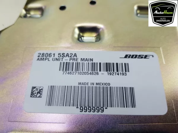 Audio Verstärker BOSE Leaf (ZE1) Hatchback e+ 59/62kWh (EM57) 2020 (280615SA2A) – Bild 4