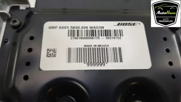 Audio Verstärker BOSE 159 Sportwagon (939BX) Combi 1.8 TBi 16V (939.B.1000) 2010 (09279152, 5630939, 6056175, 278678006056175) – Bild 4