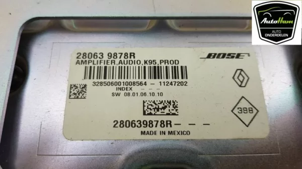 Audio Verstärker BOSE Megane III Grandtour (KZ) Combi 5-drs 1.4 16V TCe 130 (H4J-700(H4J-A7)) 2012 (280639878R) – Bild 4