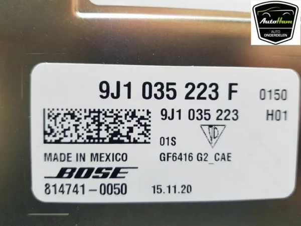 Audio Verstärker BOSE Taycan (Y1A) Sedan 4S (EBFA) 2021 (9J1035223F) – Bild 4