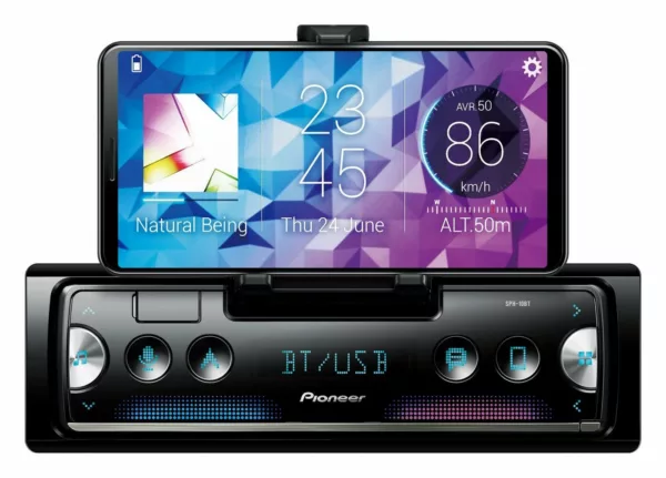 Pioneer SPH-10BT Smartphone Empfänger Bluetooth Spotify Android iPhoneradio Autoradio – Bild 3
