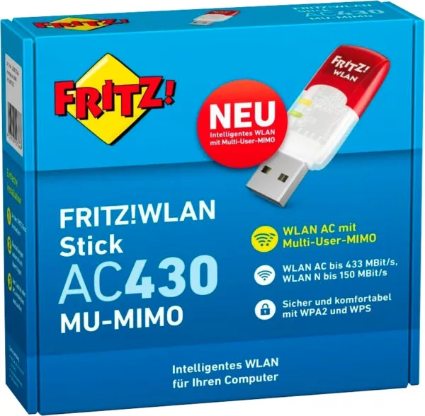 AVM Netzwerk-Adapter »FRITZ!WLAN Stick AC430 MU-MIMO« – Bild 2