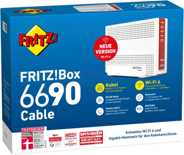 AVM WLAN-Router »FRITZ!Box 6690 Cable« – Bild 3