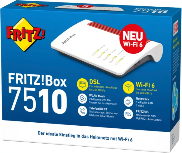 AVM WLAN-Router »FRITZ!Box 7510« – Bild 4
