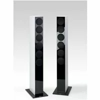 Re:sound G prestige /Stück Stand-Lautsprecher silber/schwarz