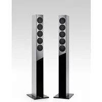 Re:sound G elegance /Stück Stand-Lautsprecher silber/schwarz