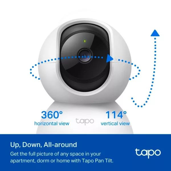 TP-Link Indoor Kamera »Tapo TC71 Pan/Tilt Home Security WiFi«, Innenbereich – Bild 2