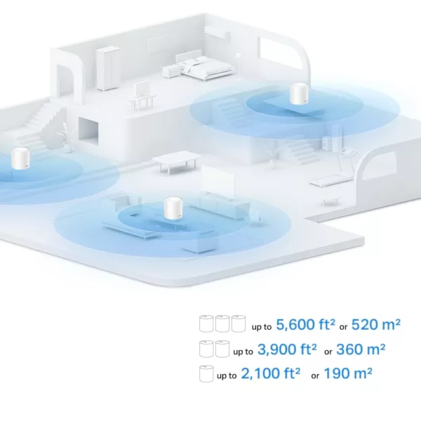 TP-Link 4G/LTE-Router »Deco X10-4G(1-pack) 4G+ AX1500 Mesh Wi-Fi 6« – Bild 5