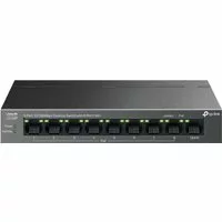 TP-Link LiteWave LS109P Netzwerk-Switch Unmanaged Fast Ethernet (10/100) Power over Ethernet (PoE) Schwarz (LS109P)